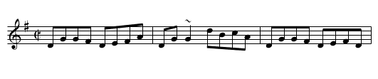 Yellow Tinker, The - staff notation