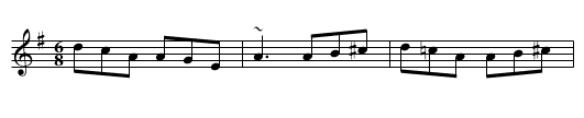 Yellow Wattle, The - staff notation