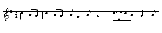 Yenghongjunge - staff notation