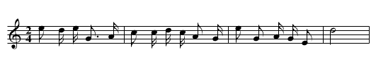 Yixixiang zhe maochuxi - staff notation