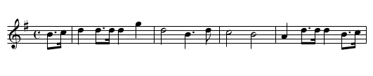 Ymdaith Cyfarthfa - staff notation