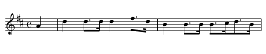 Ymdaith Marcwis Biwt - staff notation