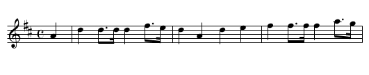 Ymdaithdon Capten Reed - staff notation