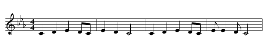 Yo Ho Ho and a Bottle of Rum - staff notation