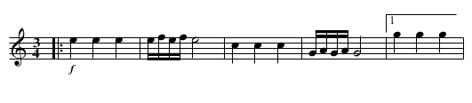 YONDER PILE BLAZING. (il Trovatore.) - staff notation