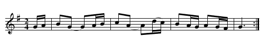Yorkshire March,The. BC.23 - staff notation