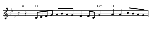 Yoshke (Ma Yofus; Tanz, Tanz, Yideleh) - staff notation