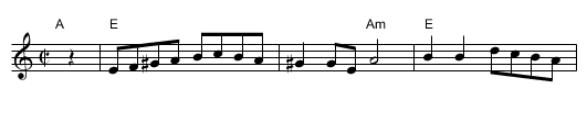 Yoshke (Ma Yofus; Tanz, Tanz, Yideleh) - staff notation