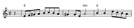 Yoshke (Ma Yofus; Tanz, Tanz, Yideleh) - staff notation