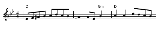 Yoshke (Tanz, Tanz, Yideleh) - staff notation