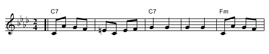 Yosis - staff notation