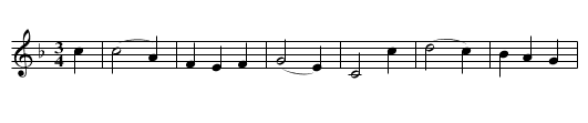 YOU AND I WALTZ - staff notation