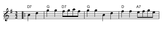 You Married My Daughter - staff notation