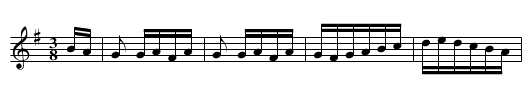 Youghal[l] Waltz - staff notation