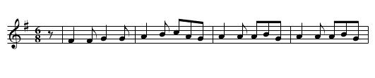 You'll Come Home with Me - staff notation
