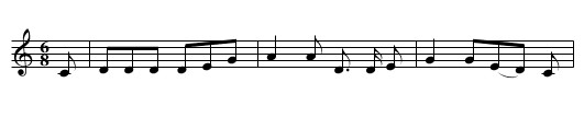 Young Alan (8) - staff notation