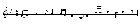 Young Charlotte (Frozen Girl) - staff notation