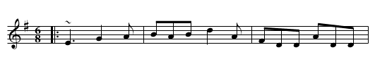 Young Frances Mooney - staff notation