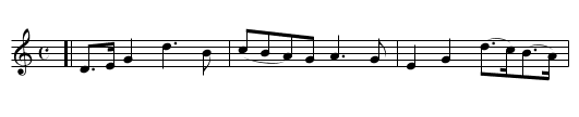 YOUNG PHILANDER - staff notation