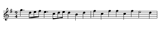 YOUNG SPAUD'S HORNPIPE - staff notation