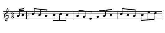 Young Tom Ennis - staff notation