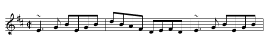 Youngest Daughter, The - staff notation