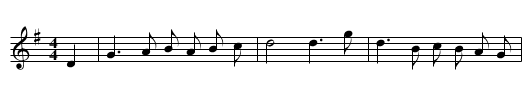Young's Wisdom - staff notation