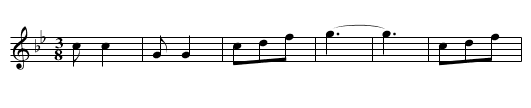 Yuankan huanghe shi yitiao xian - staff notation