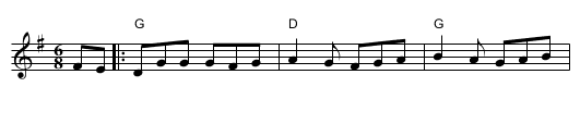 Yule Slog - staff notation