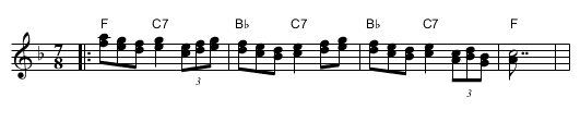 &Zcaron;alna Majka - staff notation
