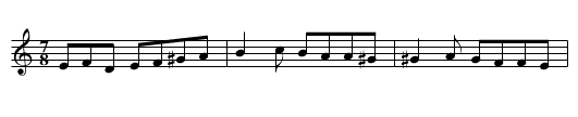 Zapjevala Sojka Ptica - staff notation