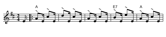 Zaplanski Cacak - staff notation