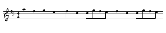 Zaplet Kolo - staff notation