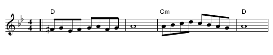 Zemer Atik - staff notation