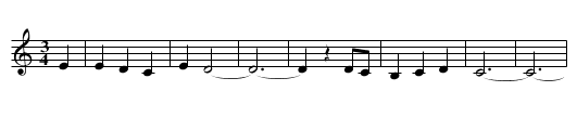 Zen Gospel Singing - staff notation
