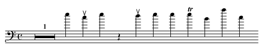 Zeuch ein zu deinen Toren - staff notation
