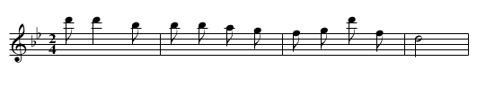 Zhen hunhun genshang ni zoule - staff notation