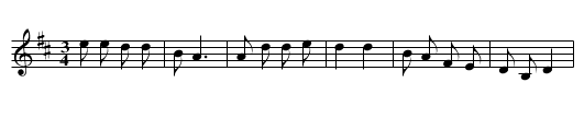 Zhengyue shiwu na yitian - staff notation