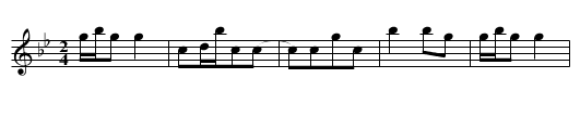 Zhi bu - staff notation