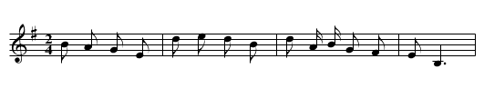 Zhong yangyan - staff notation