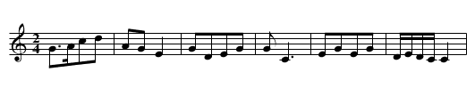 Zizhu diao - staff notation