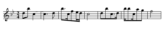 Zou xikou, 2) - staff notation