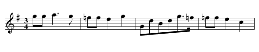 Zrob mi wygode dziewczyno - staff notation