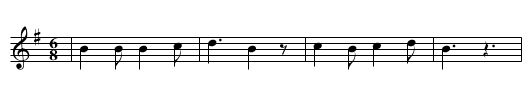 ZU DES LEBENS FREUDEN SCHUF UNS DIE NATUR - staff notation