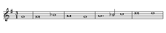 Zwei Wasser. (Schwimmersage) - staff notation