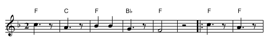 Zwiefacher S Luada - staff notation